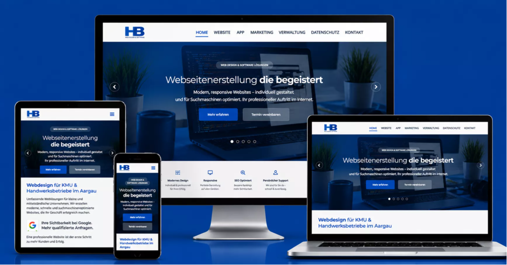 Webseitenerstellung und Hosting aus einer Hand