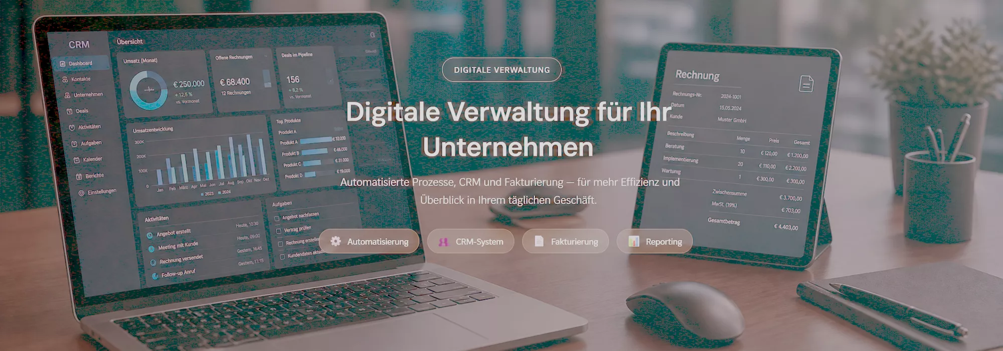 Digitale Verwaltung für Ihr Unternehmen